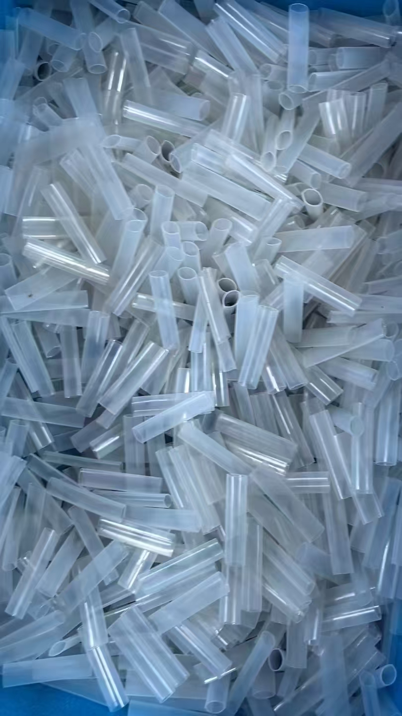 أنبوب تقلص حراري شفاف - نسبة تقلص 2:1، للحماية والعزل الكهربائي للأسلاك